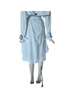 Vivienne Westwood White Trench Coat – IT 46 / UK 14 – Oversized Lapel, Designer Vintage - Image 6