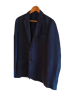 ORLEBAR BROWN Men's Single Breasted Regular - Fit Linen Blaser Navy Blue - Image 2