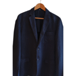 ORLEBAR BROWN Men's Single Breasted Regular - Fit Linen Blaser Navy Blue