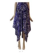 Prabal Gurung Purple and White Tiered Maxi dress 2017 Collection - Image 4