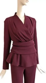 The Fold London Belleville Top And Trouser Suit Size US10 UK 14 - Image 6