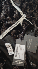 Club London Black Sequin Sleeveless High-Neck Midi Dress 12 New with tags - Image 7