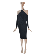 Reiss Raina Halter Neck Bodycon Dress Slim-fit - Image 2