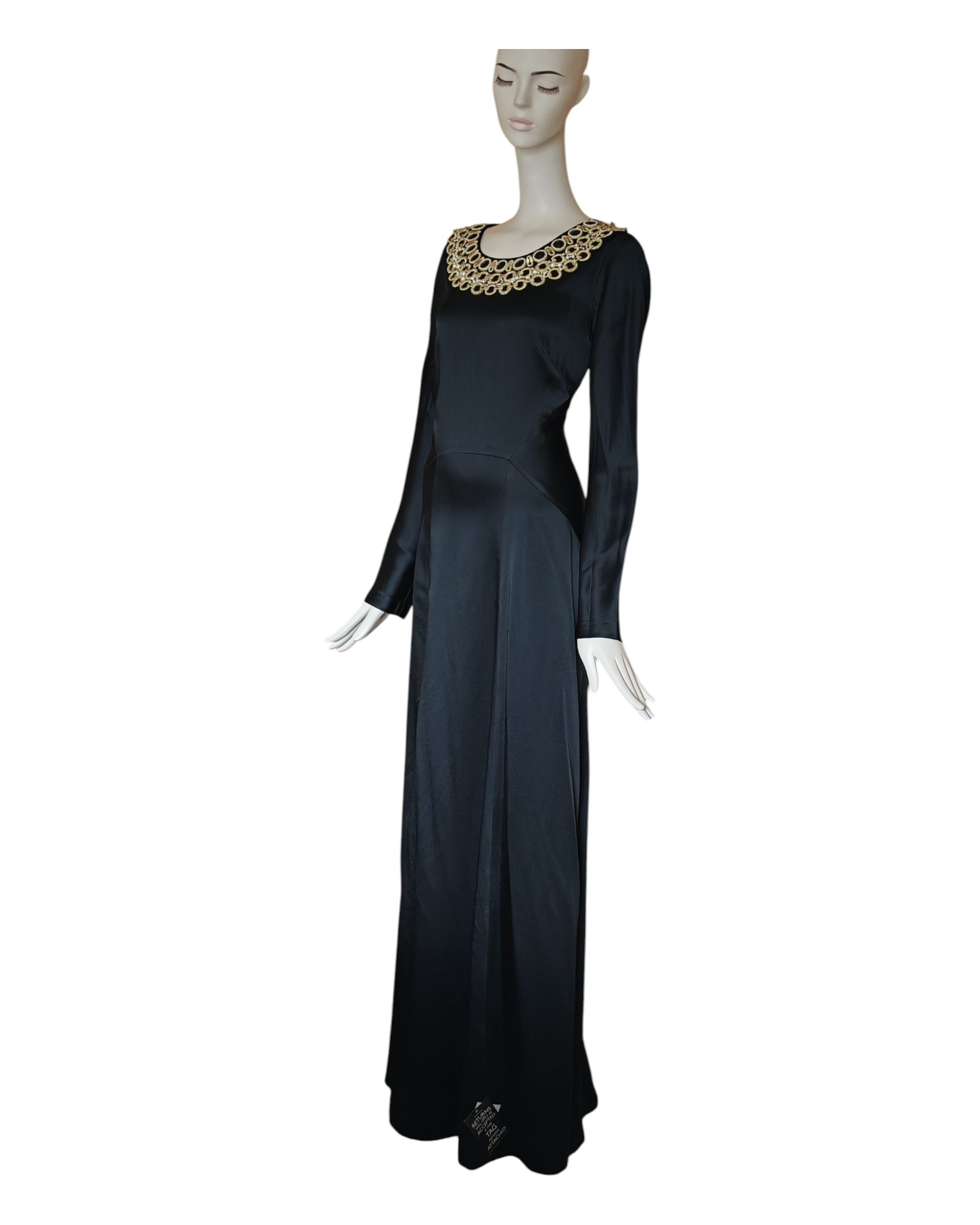 IMG_20250829_142522 Temperley London Open Back Long Embroidered Dress - Image 1