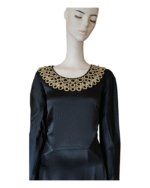 Temperley London Open Back Long Embroidered Dress - Image 6