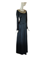 Temperley London Open Back Long Embroidered Dress - Image 4