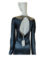 Temperley London Open Back Long Embroidered Dress - Image 5