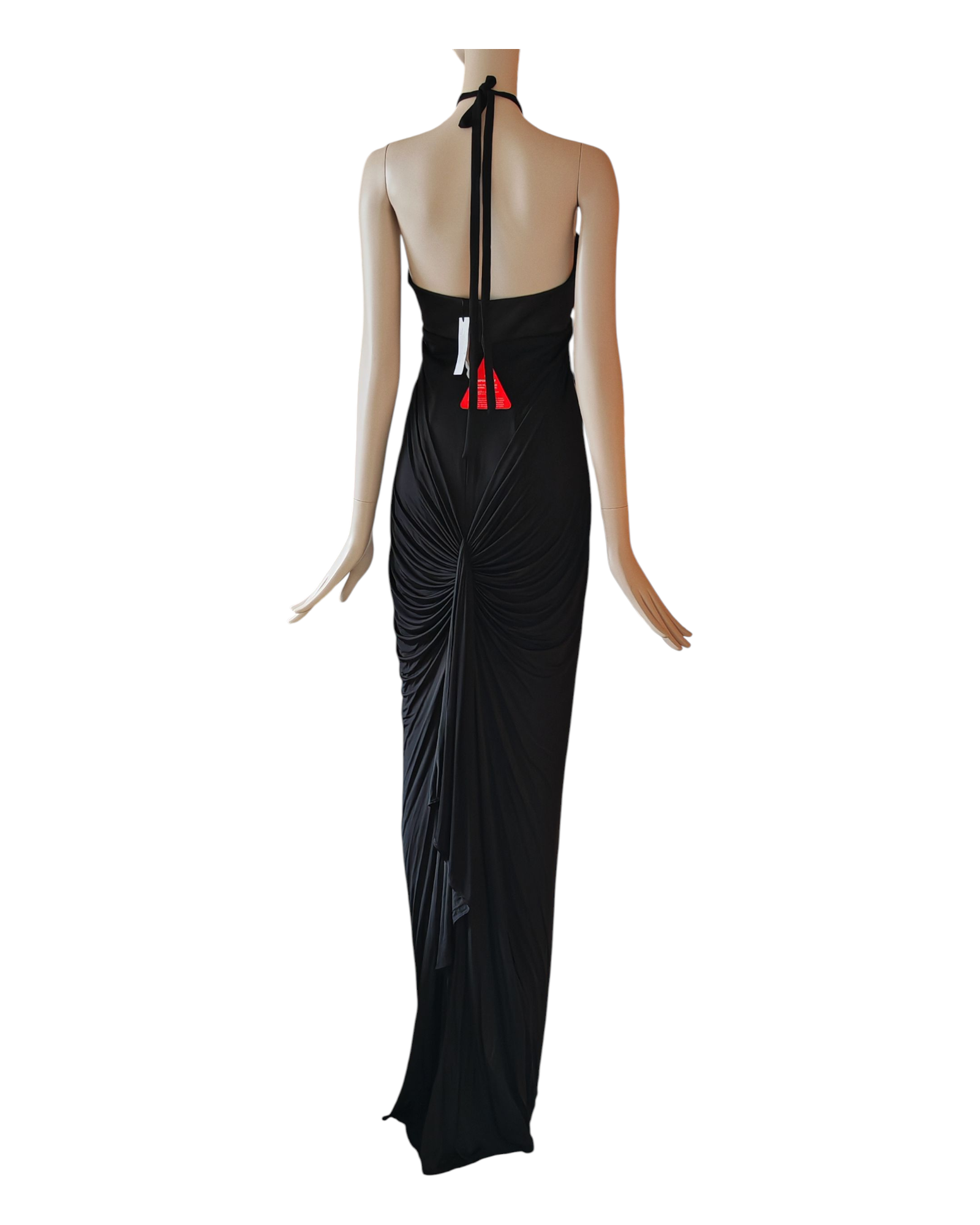 IMG_20250829_151456 (1) Grecian Goddess Halter Neck Dress Style By Amanda Wakeley Elements - Image 1