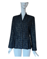The Fold London Black And Gold Jacket Blaser - Image 5