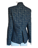 The Fold London Black And Gold Jacket Blaser - Image 4